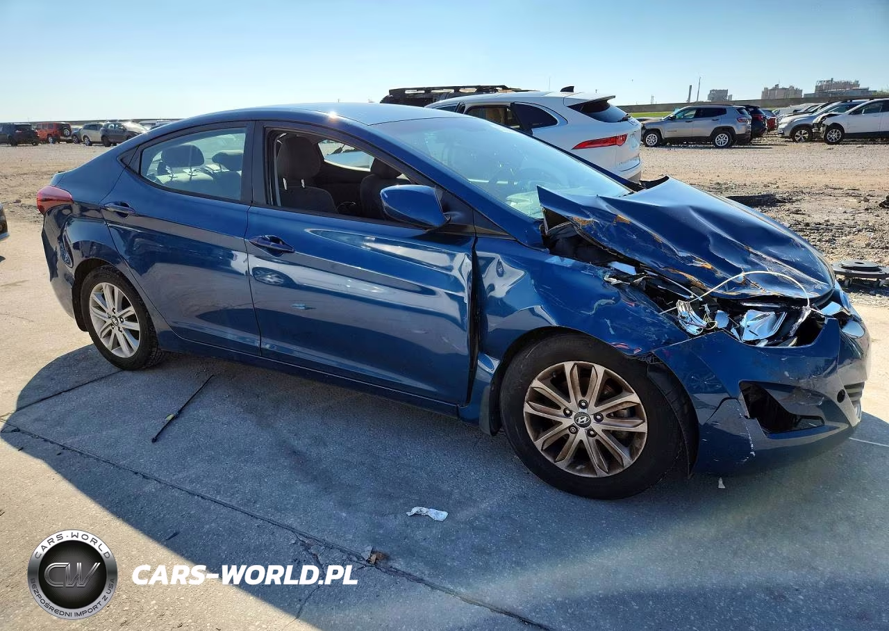 2015 Hyundai Elantra Se VIN:KMHDH4AE9FU388824 - 4