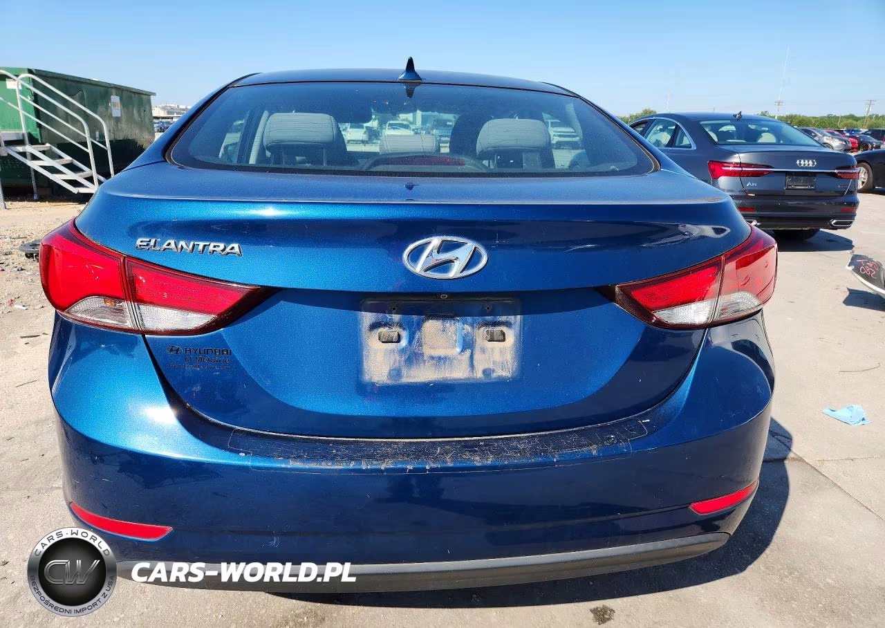 2015 Hyundai Elantra Se VIN:KMHDH4AE9FU388824 - 6