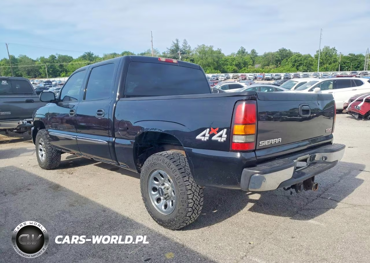 2006 GMC New Sierra K1500 VIN:2GTEK13V161356855 - 2