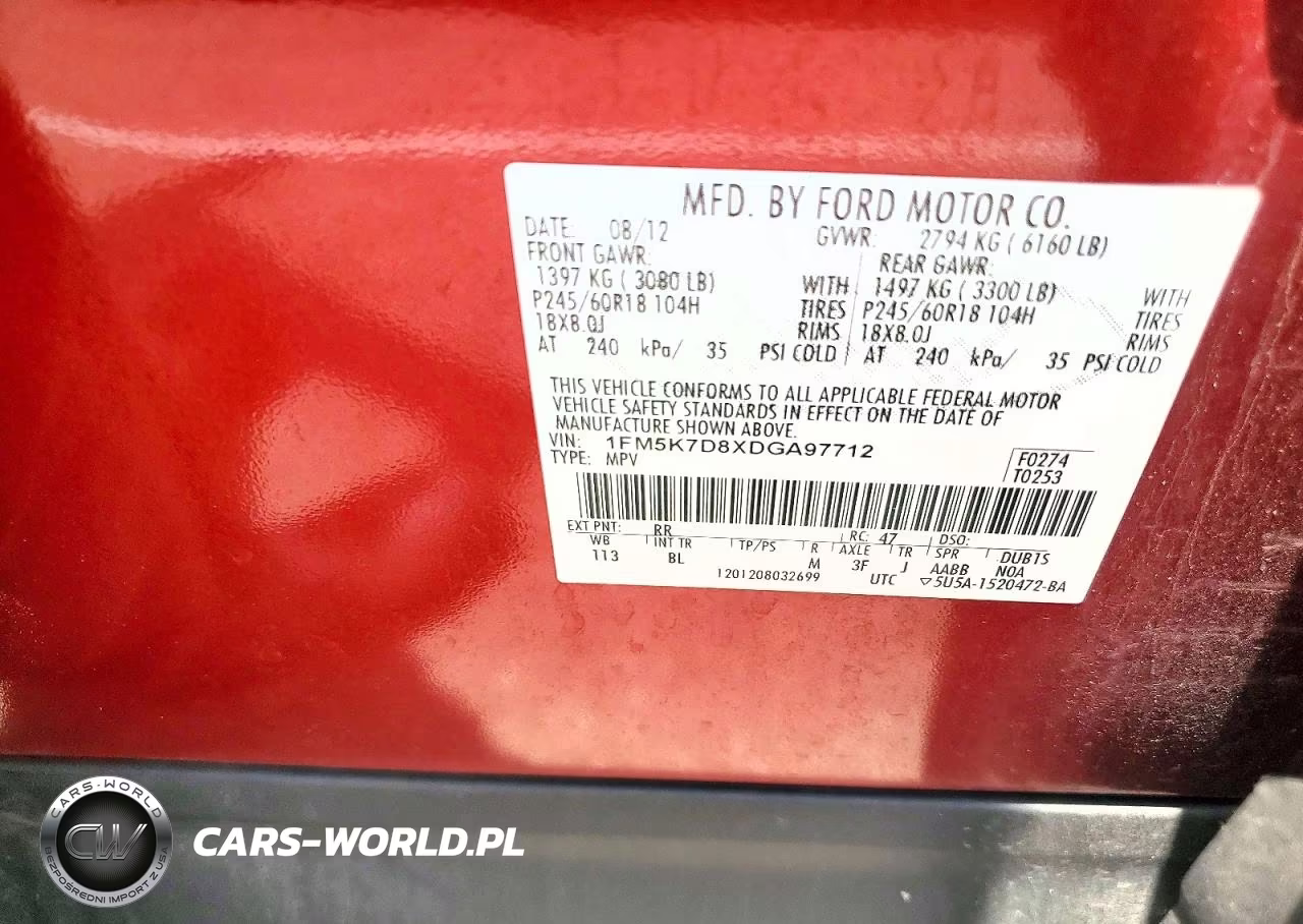 2013 Ford Explorer Xlt VIN:1FM5K7D8XDGA97712 - 13