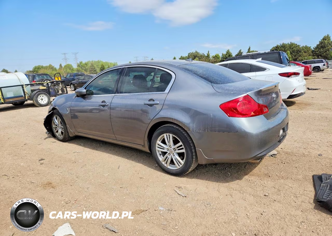 2012 Infiniti G25 Sedan X VIN:JN1DV6AR9CM861745 - 2