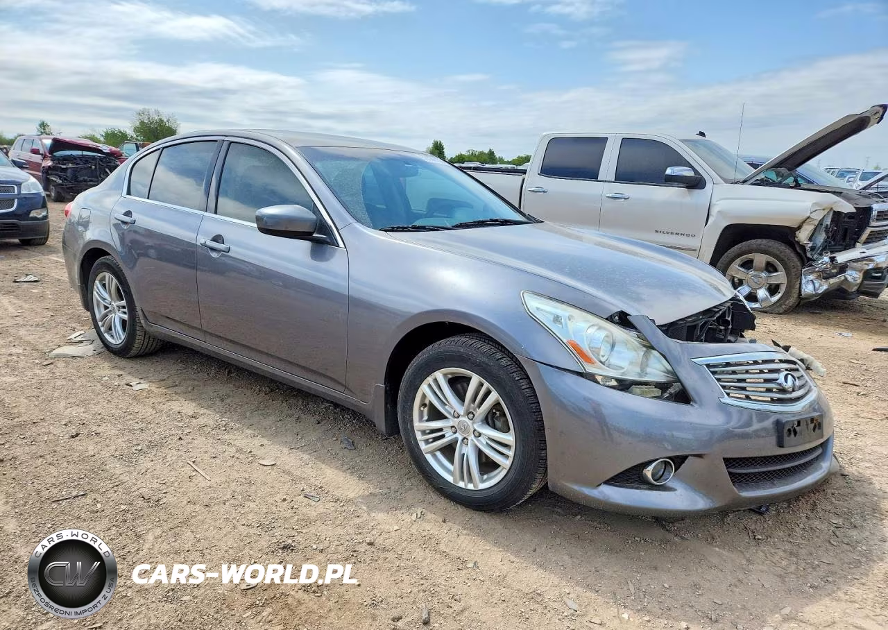 2012 Infiniti G25 Sedan X VIN:JN1DV6AR9CM861745 - 4