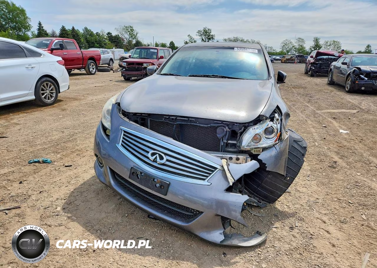2012 Infiniti G25 Sedan X VIN:JN1DV6AR9CM861745 - 5