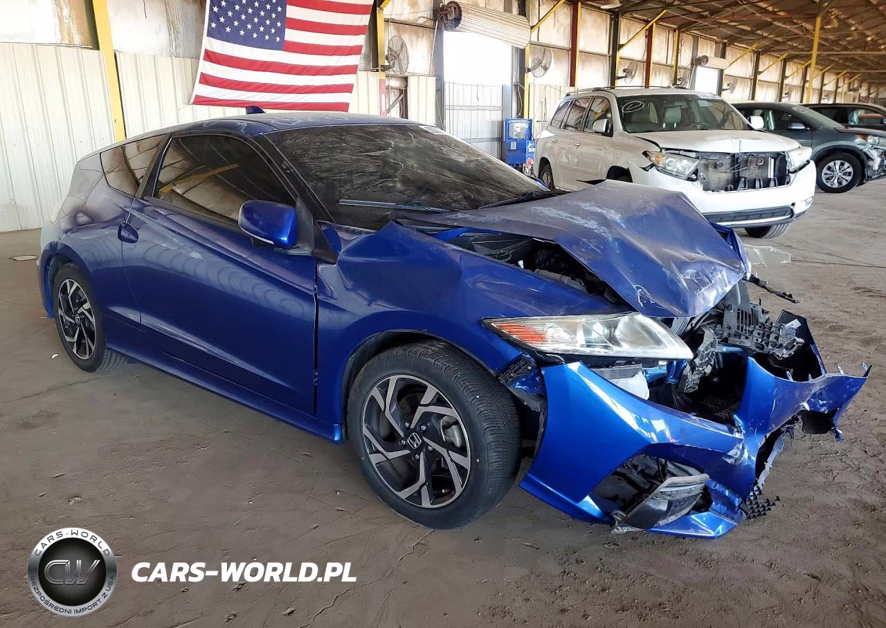 2016 Honda Cr-Z Ex VIN:JHMZF1D67GS000553 - 4