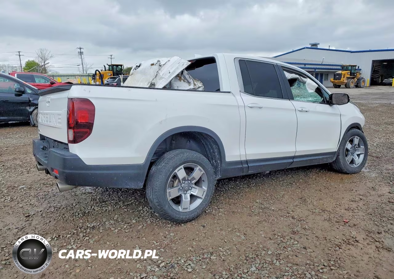 2025 Honda Ridgeline Rtl VIN:5FPYK3F57SB046356 - 3