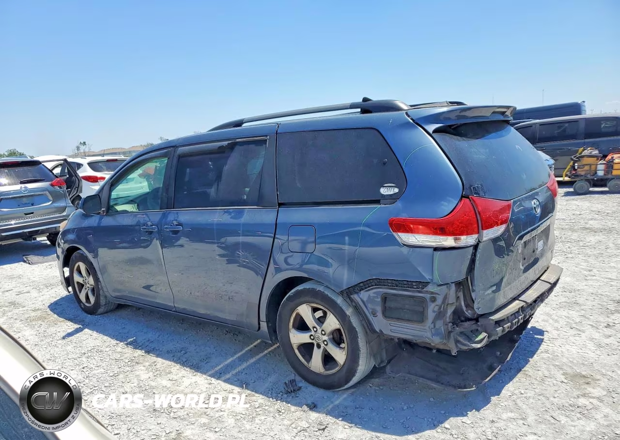 2014 Toyota Sienna Le VIN:5TDKK3DC9ES502177 - 2