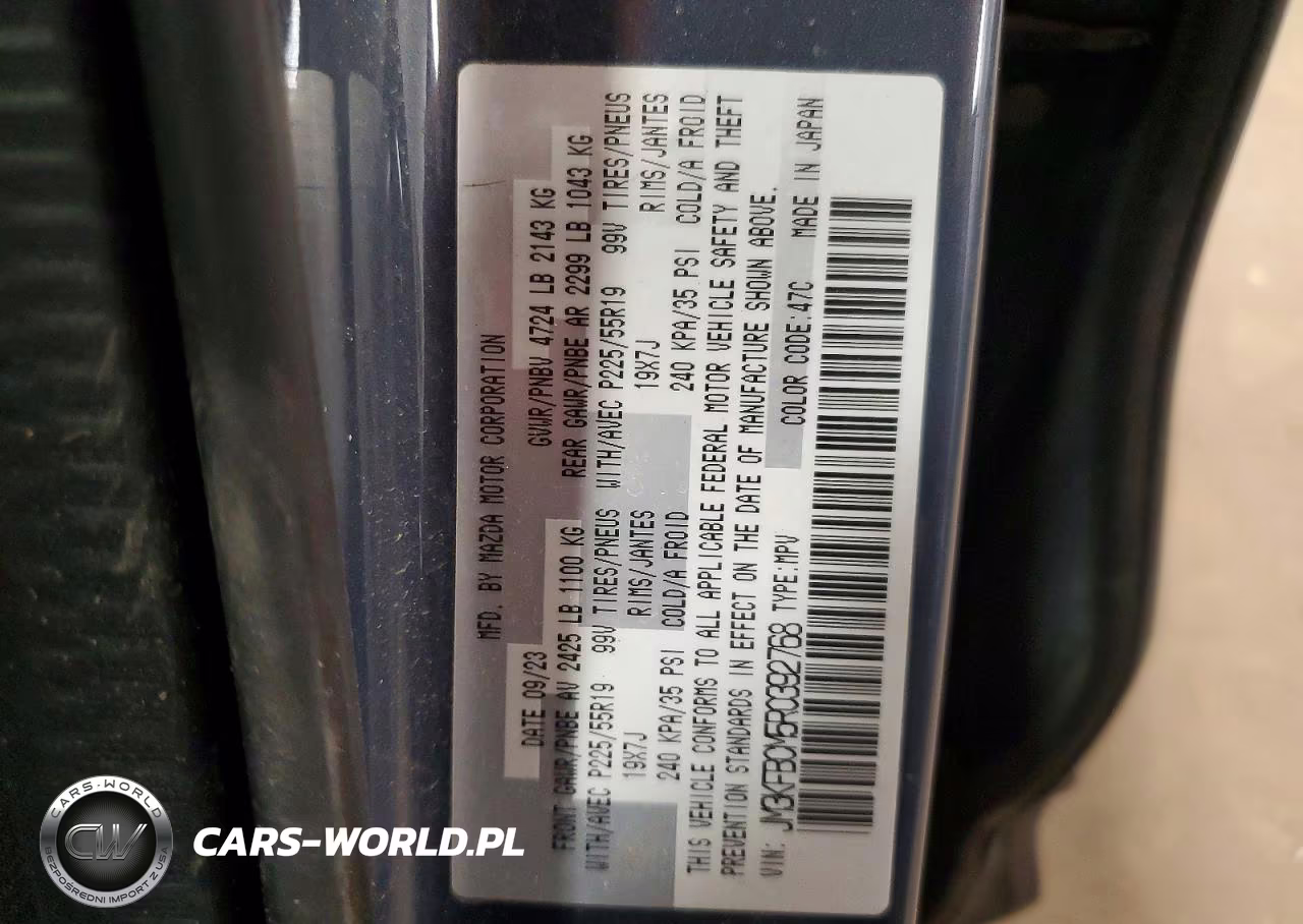 2024 Mazda Cx-5 Preferred VIN:JM3KFBCM5R0392768 - 13