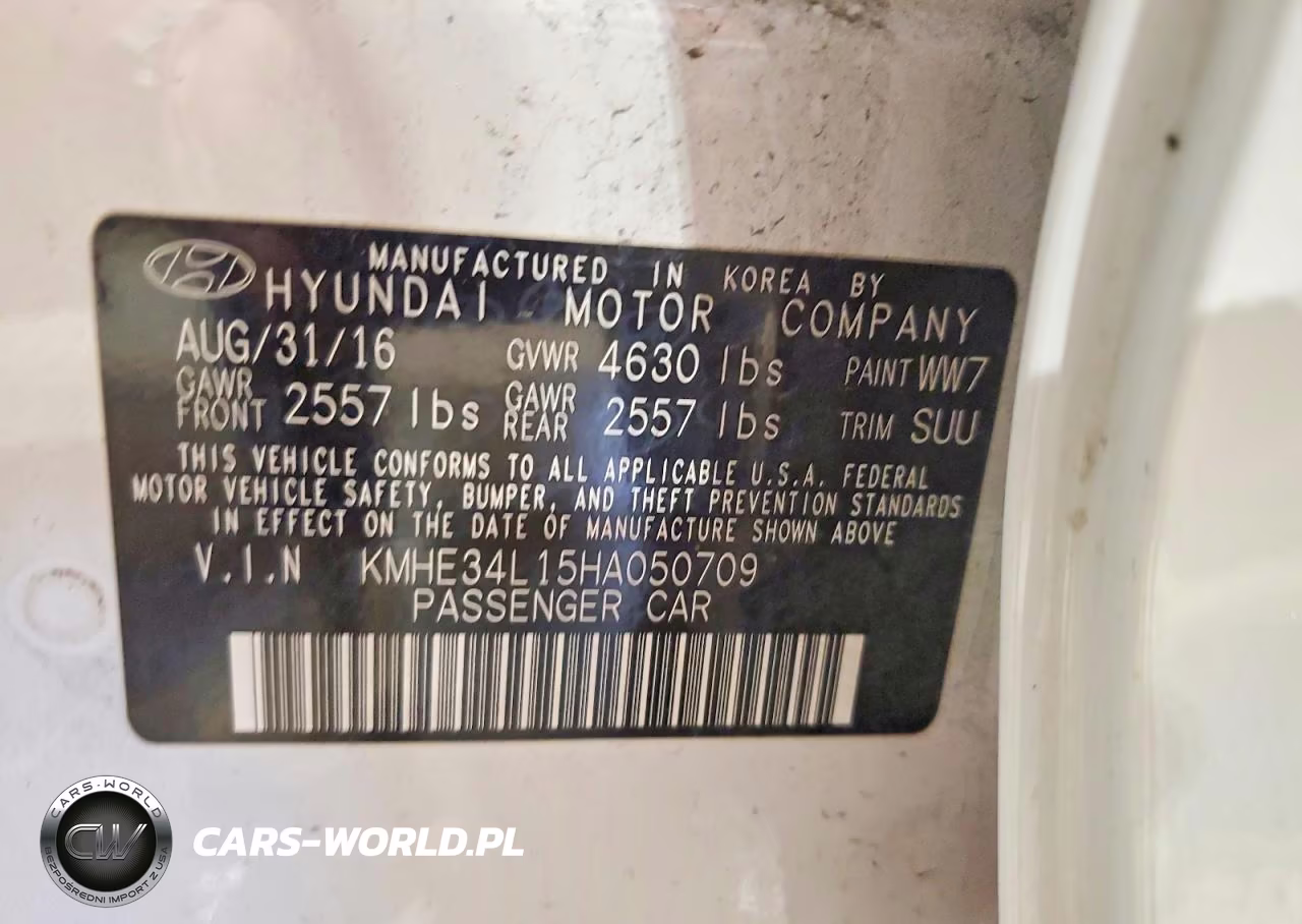 2017 Hyundai Sonata Hybrid Limited VIN:KMHE34L15HA050709 - 12