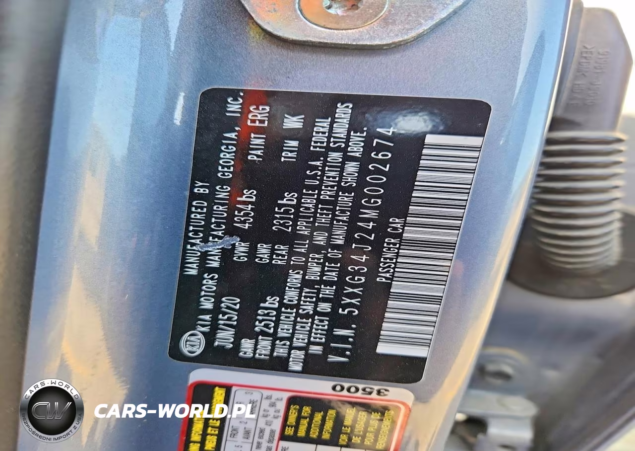 2021 Kia K5 Ex VIN:5XXG34J24MG002674 - 12
