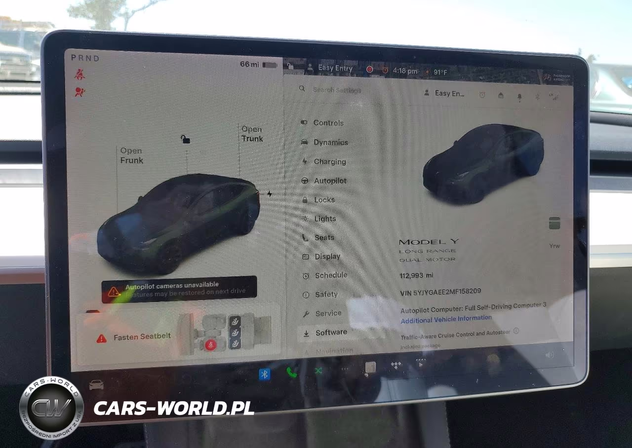 2021 Tesla Model Y VIN:5YJYGAEE2MF158209 - 9