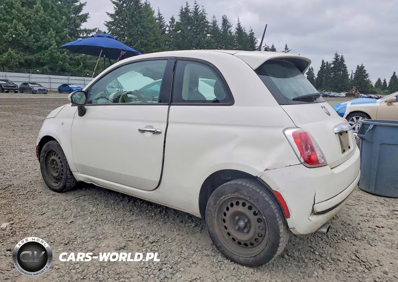 2015 Fiat 500 Pop VIN:3C3CFFAR9FT619692 - 2