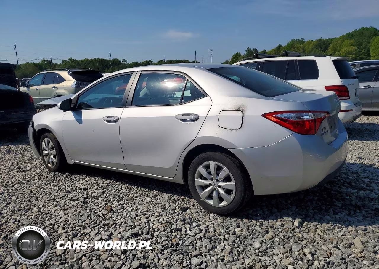 2015 Toyota Corolla Le VIN:2T1BURHEXFC245579 - 2