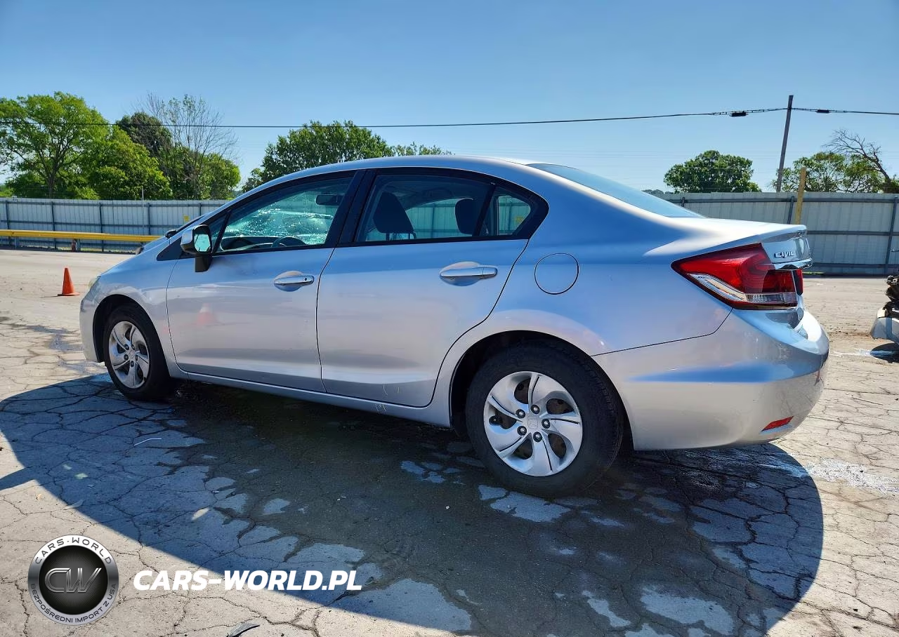 2013 Honda Civic Lx VIN:19XFB2F59DE229650 - 2