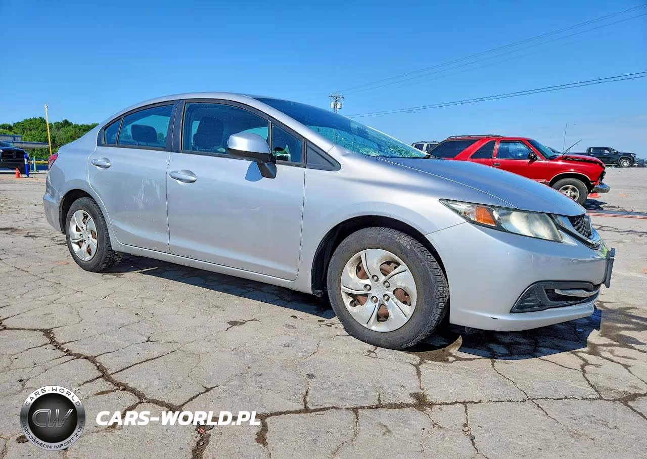 2013 Honda Civic Lx VIN:19XFB2F59DE229650 - 4