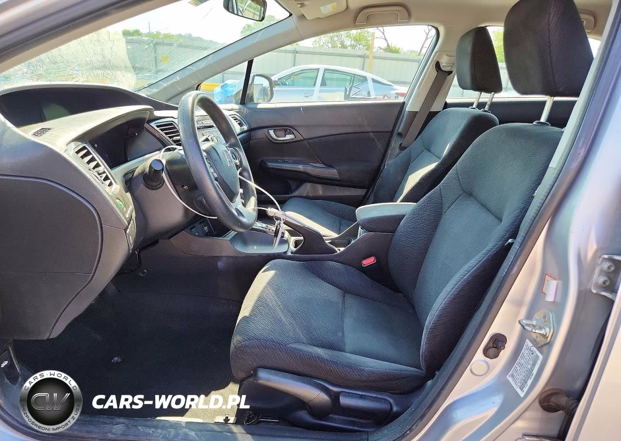 2013 Honda Civic Lx VIN:19XFB2F59DE229650 - 7