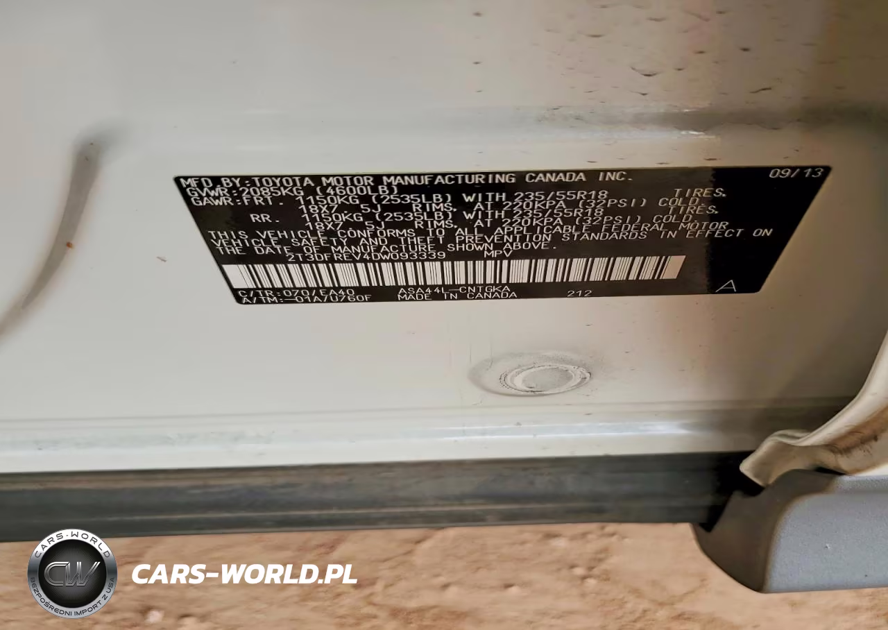 2013 Toyota Rav4 Limited VIN:2T3DFREV4DW093339 - 12