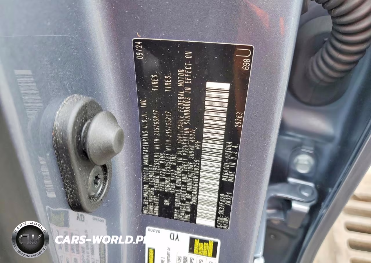 2024 Toyota Corolla Cross Le VIN:7MUCAAAG4RV108259 - 13