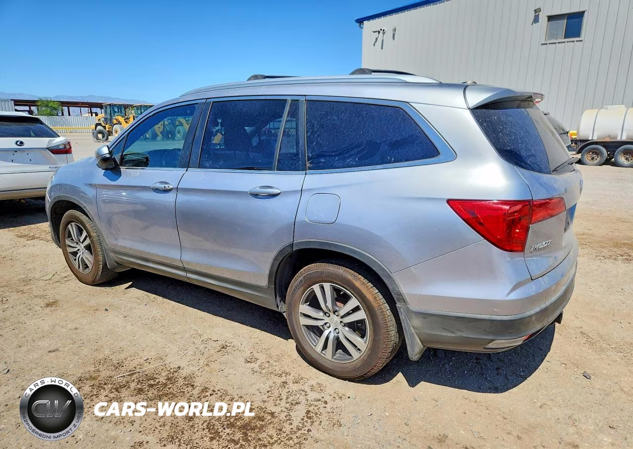 2016 Honda Pilot Exl VIN:5FNYF5H54GB050863 - 2
