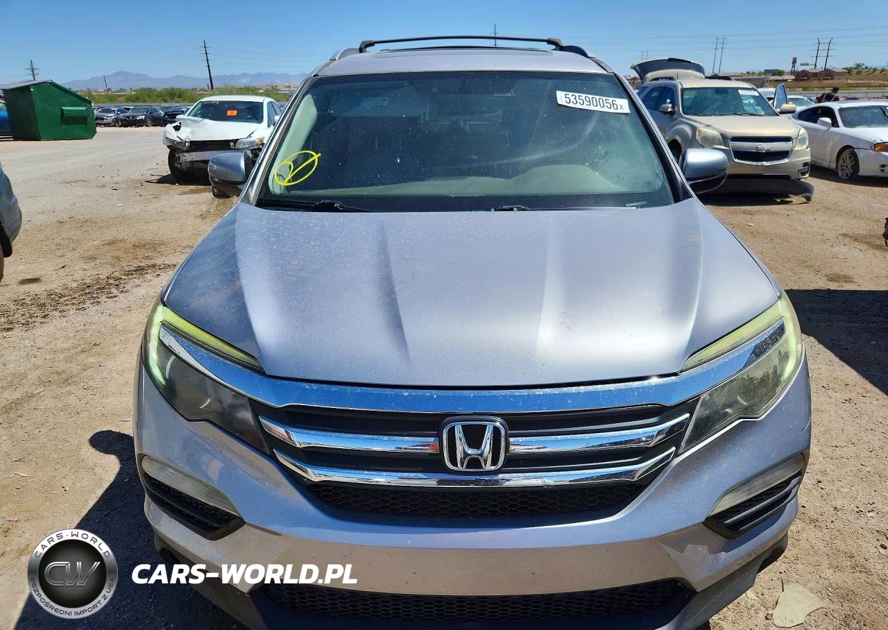 2016 Honda Pilot Exl VIN:5FNYF5H54GB050863 - 5