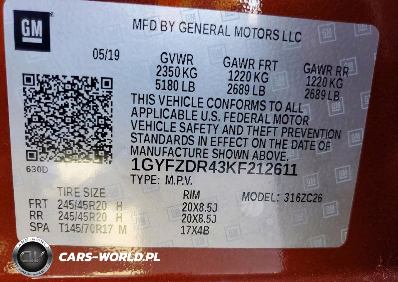 2019 Cadillac Xt4 Premium Luxury VIN:1GYFZDR43KF212611 - 13