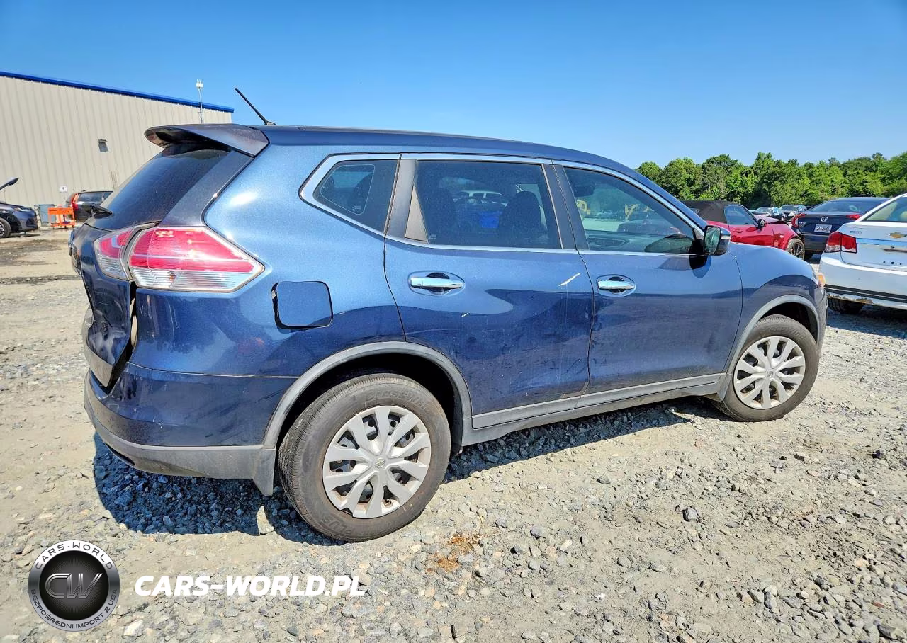 2015 Nissan Rogue S VIN:KNMAT2MT0FP515656 - 3