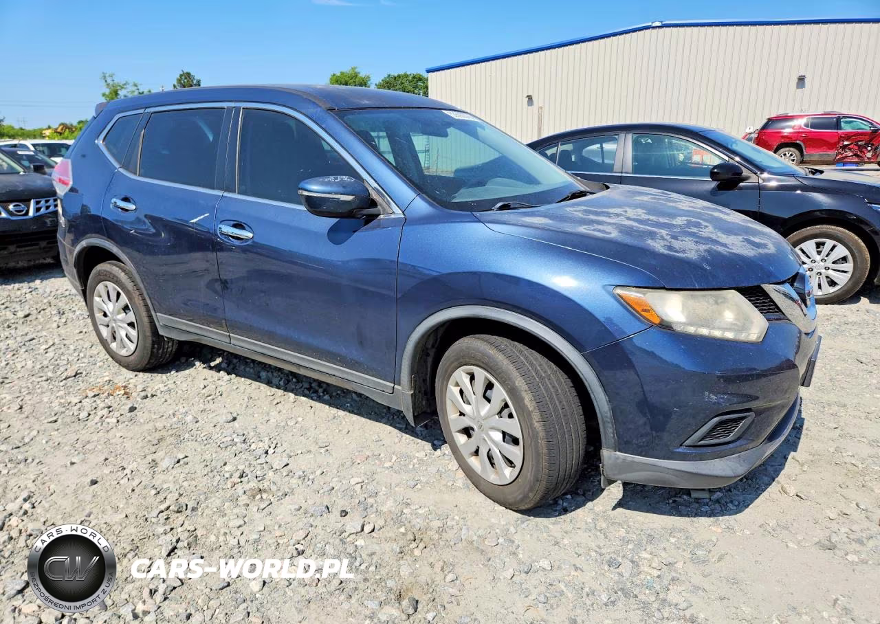 2015 Nissan Rogue S VIN:KNMAT2MT0FP515656 - 4
