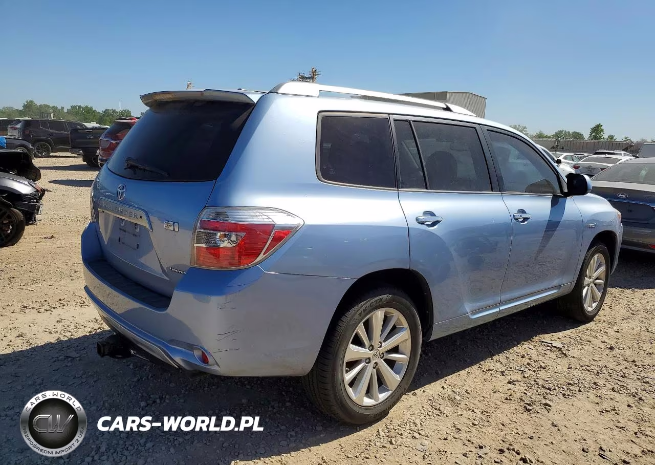2009 Toyota Highlander Hybrid Limited VIN:JTEEW44A192026876 - 3