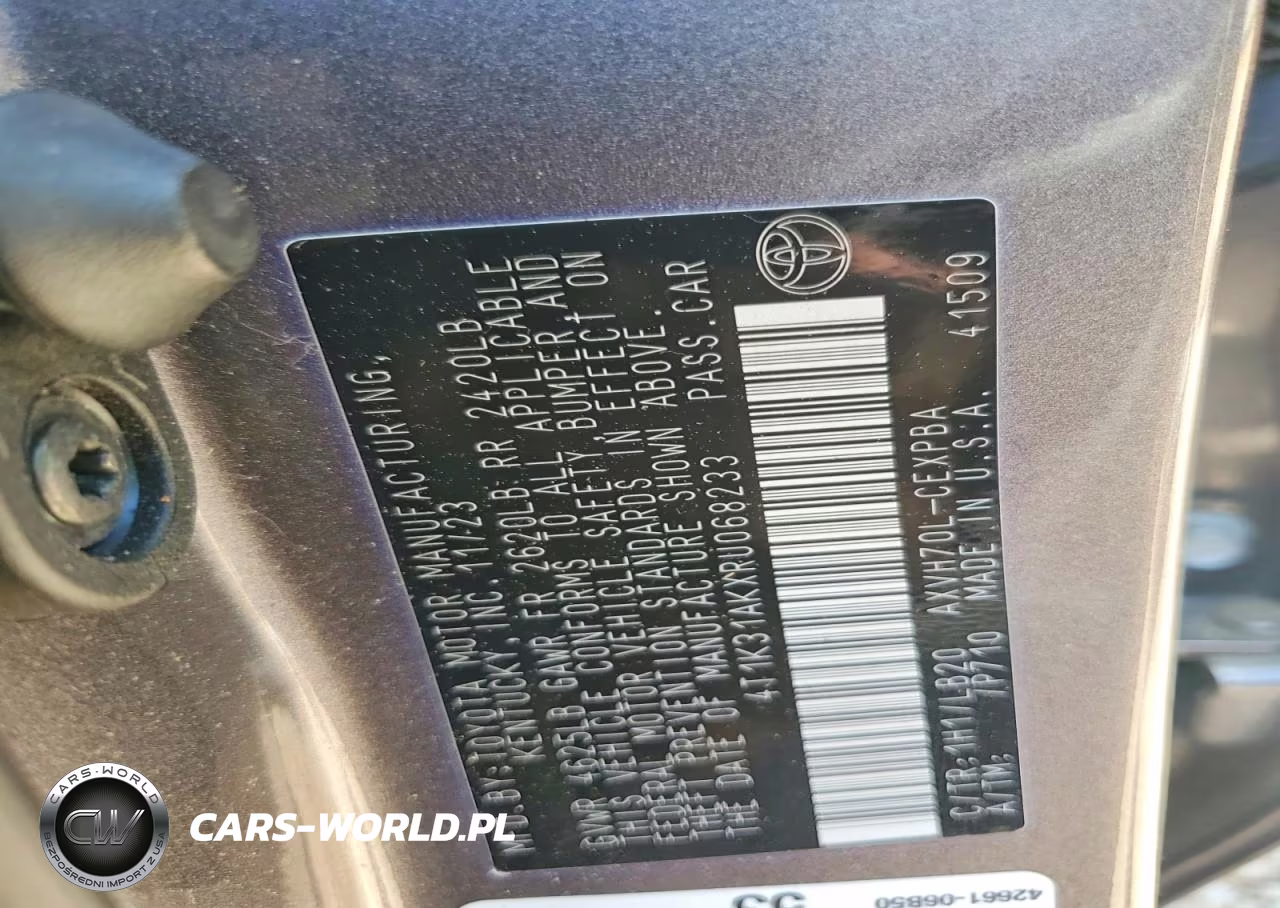 2024 Toyota Camry Xse VIN:4T1K31AKXRU068233 - 13