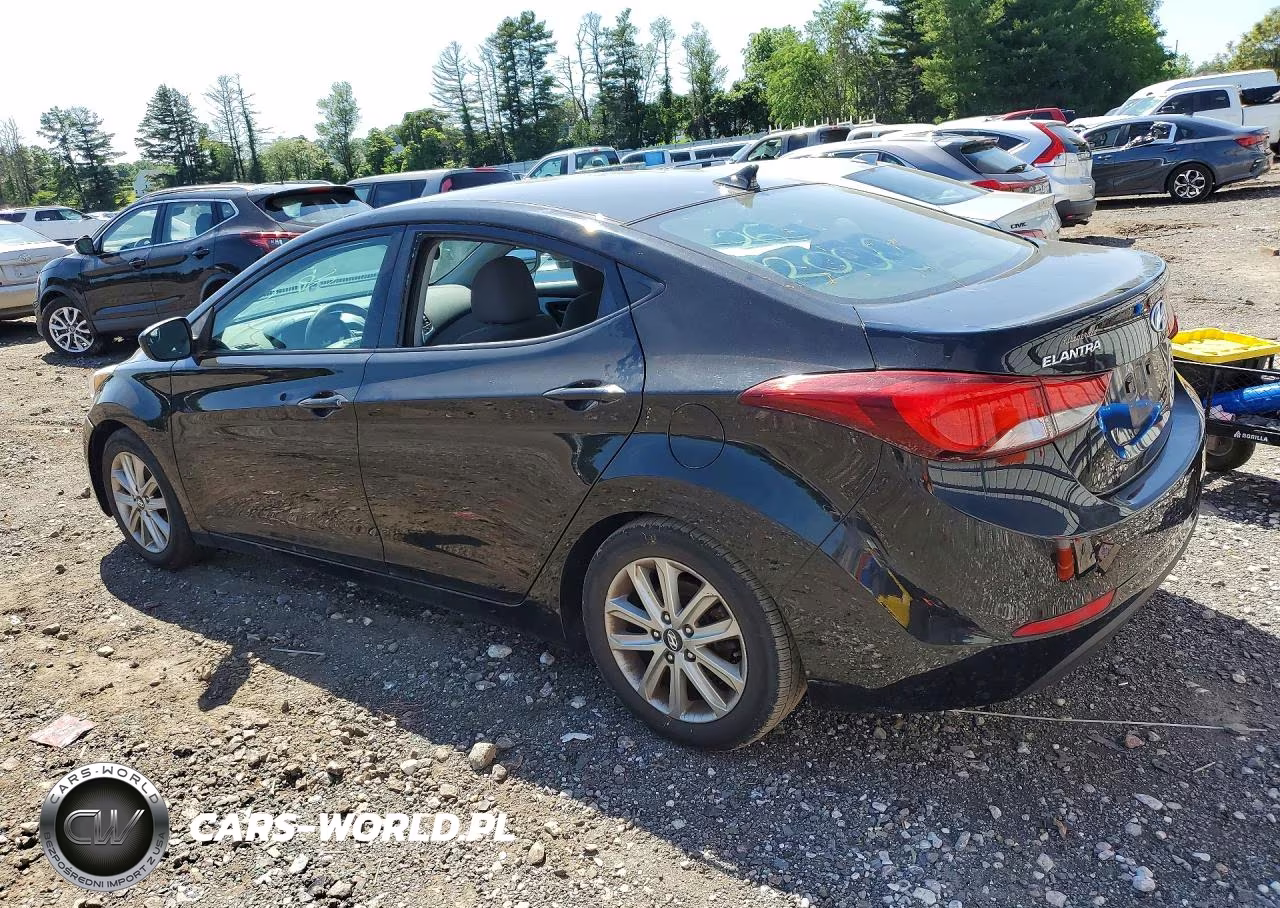 2015 Hyundai Elantra Se VIN:5NPDH4AE9FH641476 - 2