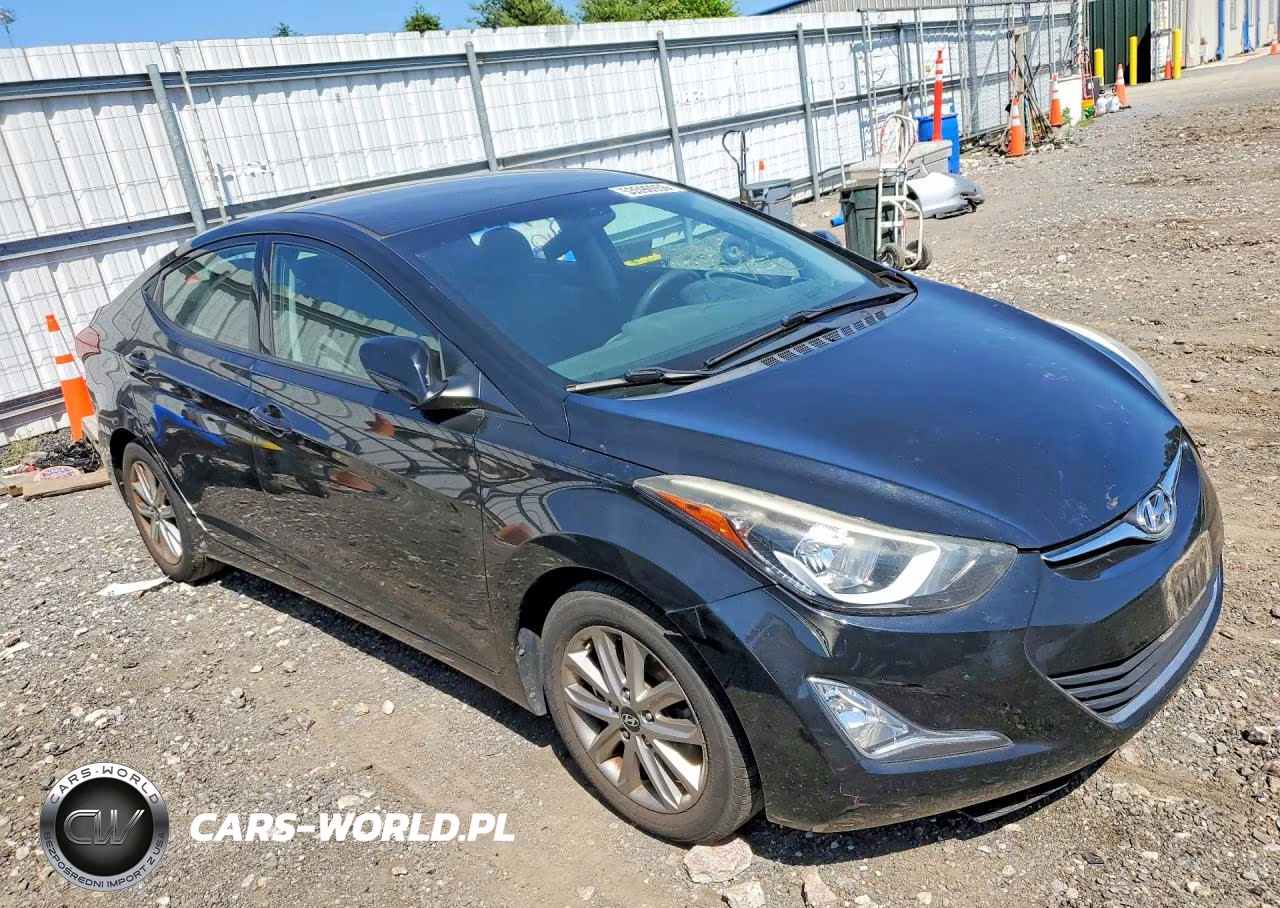 2015 Hyundai Elantra Se VIN:5NPDH4AE9FH641476 - 4