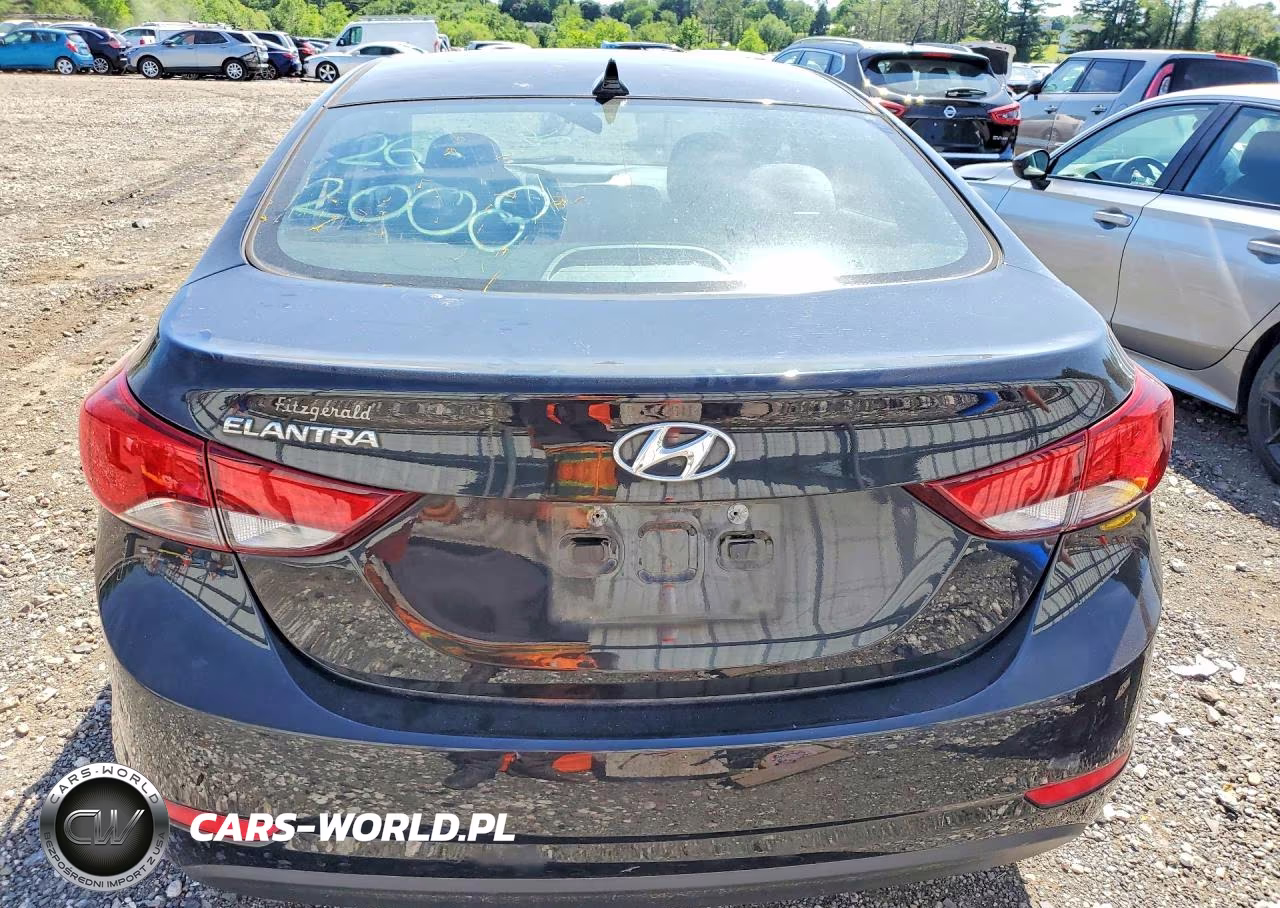 2015 Hyundai Elantra Se VIN:5NPDH4AE9FH641476 - 6