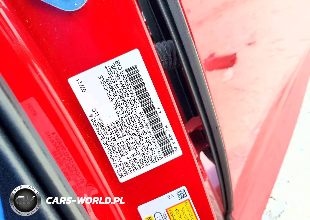 2021 Honda Accord Sport Se VIN:1HGCV1F47MA091395 - 12
