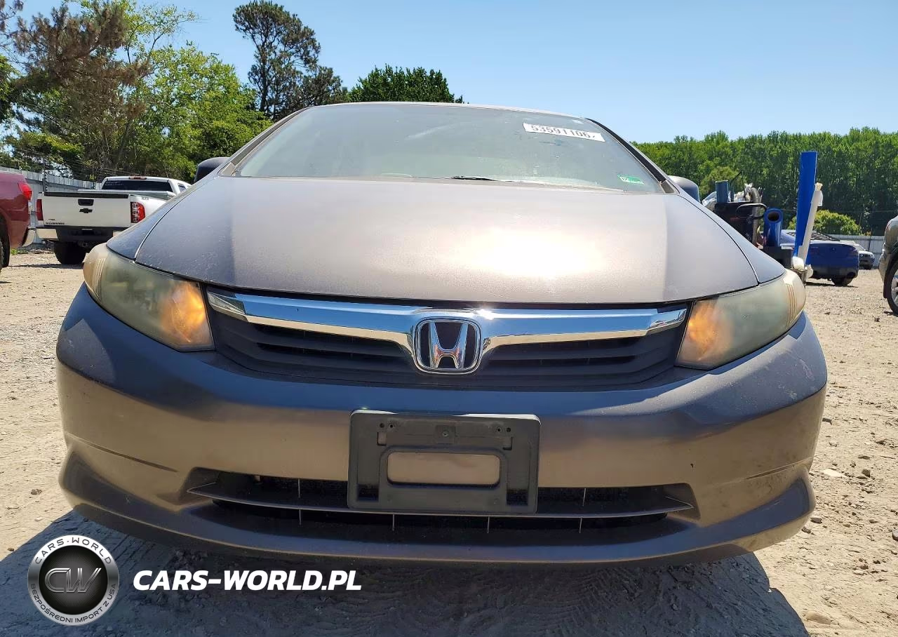 2012 Honda Civic Lx VIN:19XFB2F59CE392698 - 5