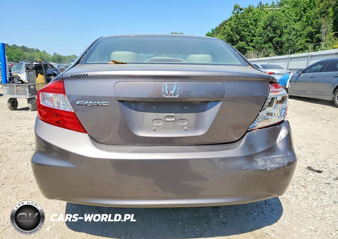2012 Honda Civic Lx VIN:19XFB2F59CE392698 - 6
