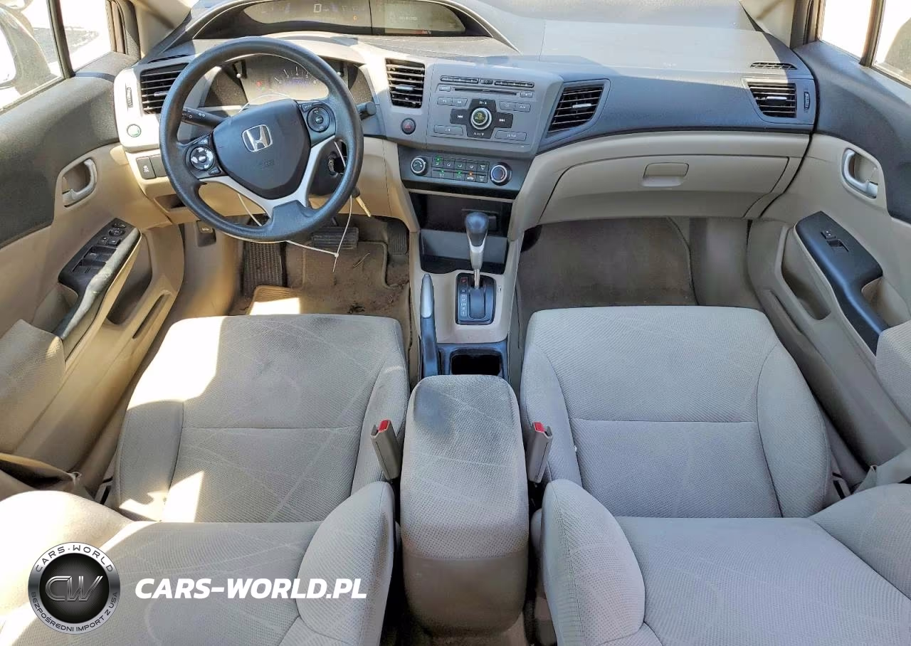 2012 Honda Civic Lx VIN:19XFB2F59CE392698 - 8