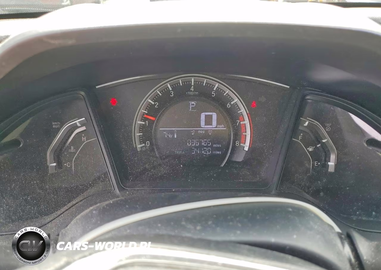 2016 Honda Civic VIN:19XFC2F57GE239725 - 9