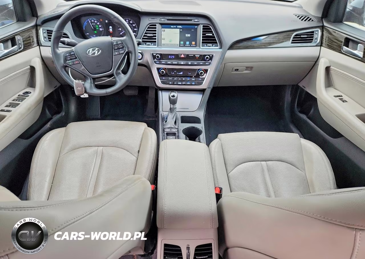 2017 Hyundai Sonata VIN:KMHE34L36HA075703 - 8