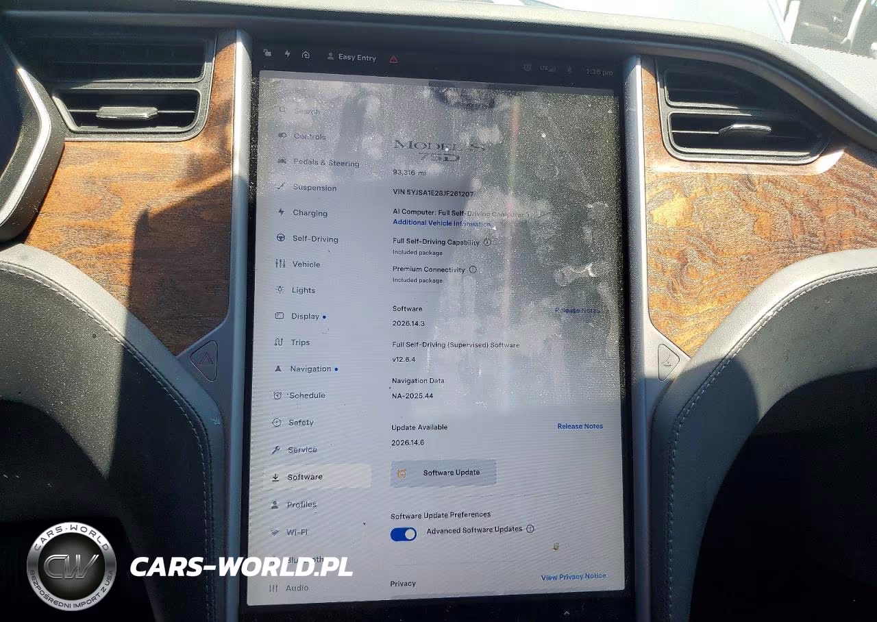 2018 Tesla Model S VIN:5YJSA1E28JF261207 - 9
