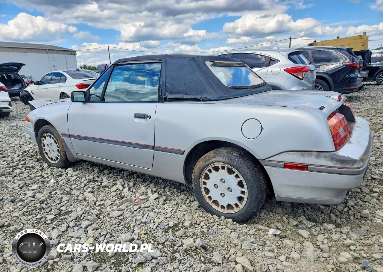 1991 Mercury Capri VIN:6MPCT01Z1M8608885 - 2