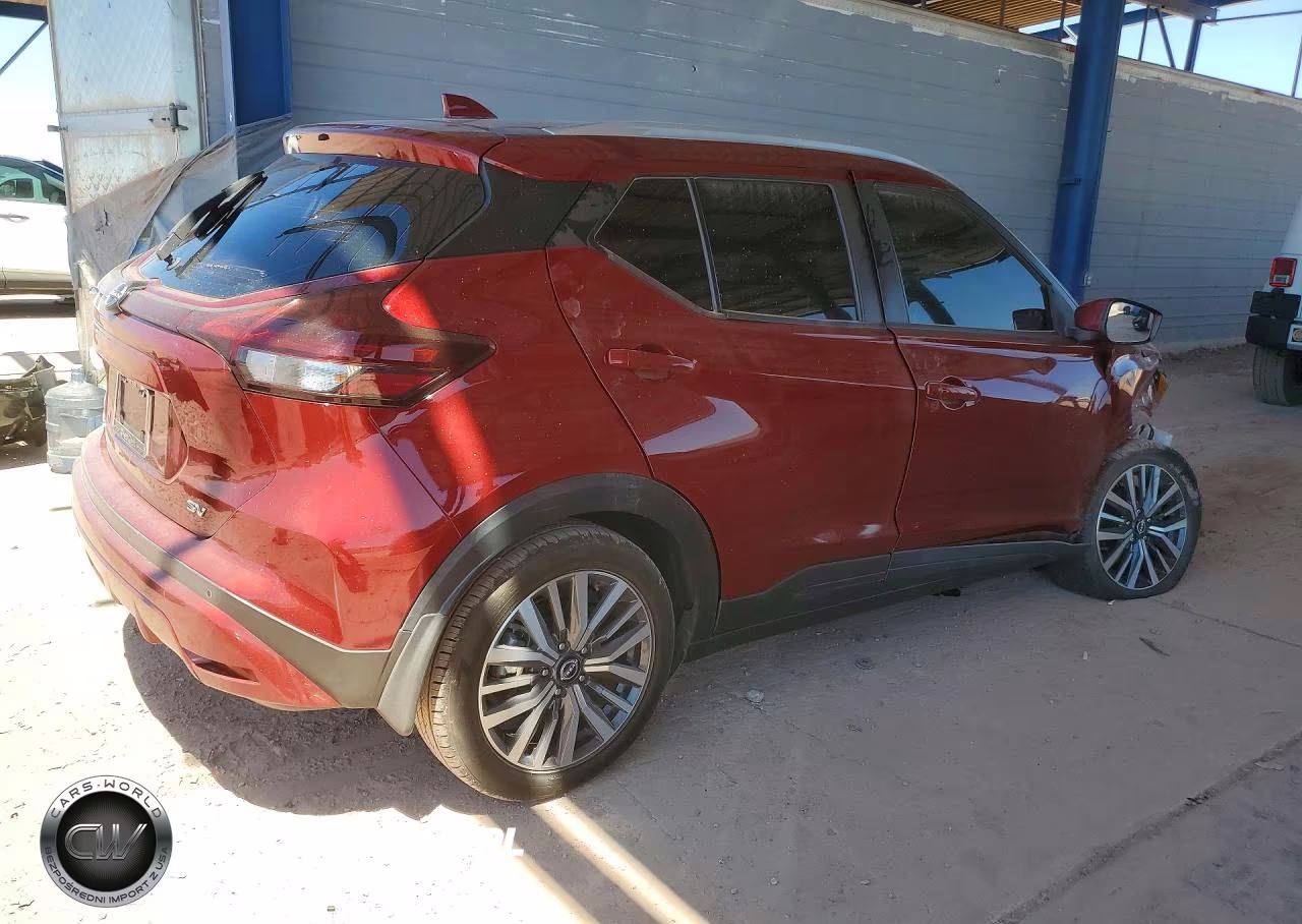 2022 Nissan Kicks Sv VIN:3N1CP5CV8NL477401 - 3