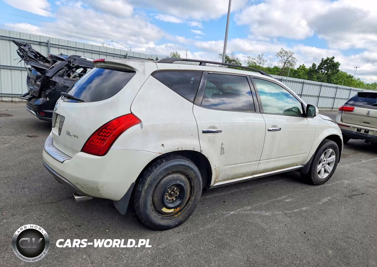 2007 Nissan Murano S VIN:JN8AZ08W37W610229 - 3