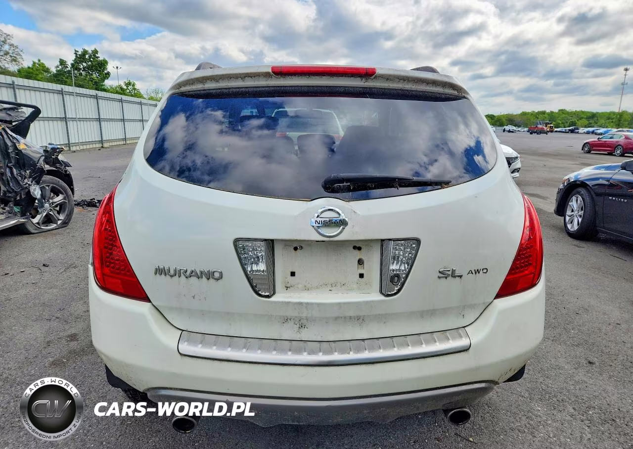 2007 Nissan Murano S VIN:JN8AZ08W37W610229 - 6