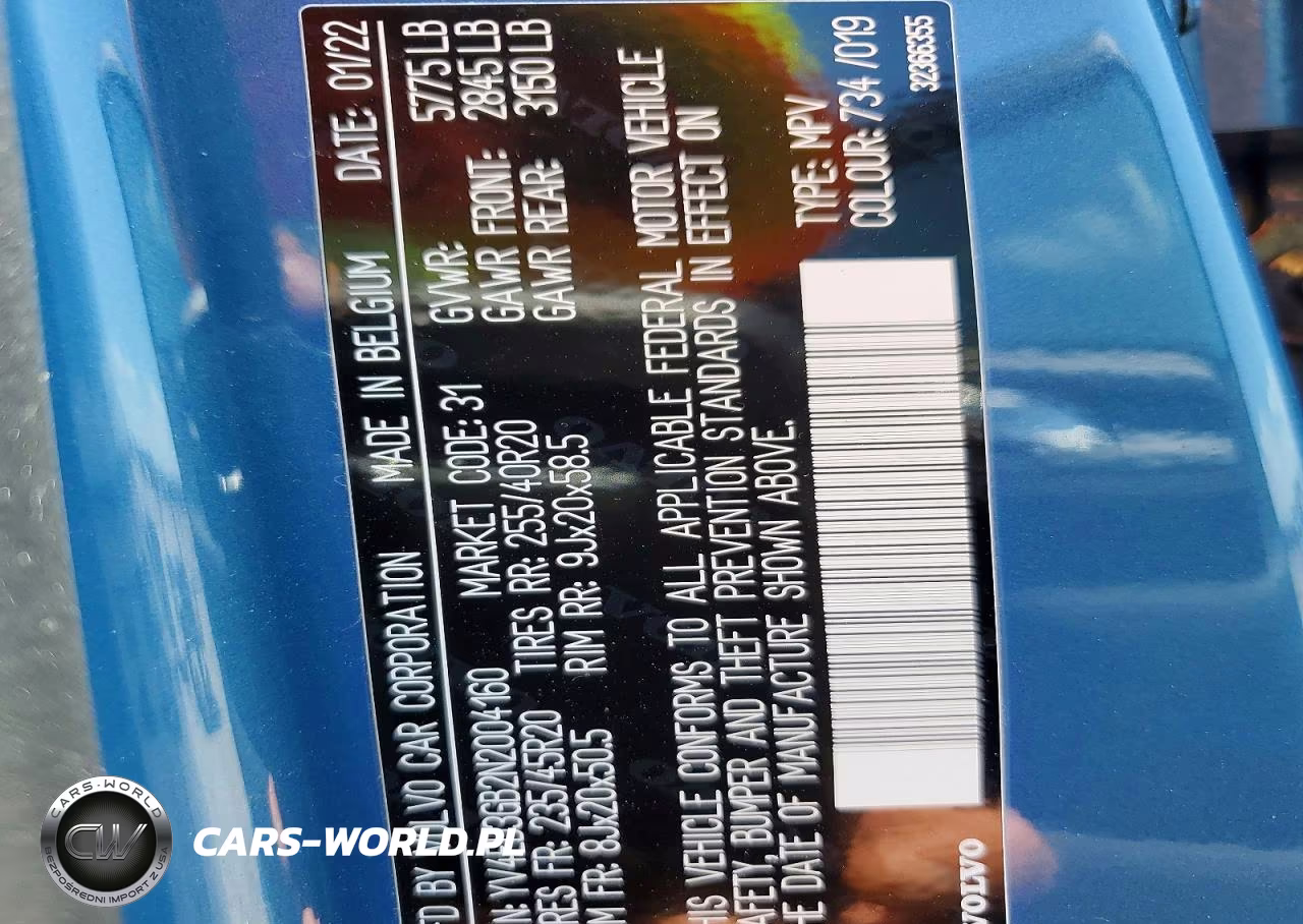 2022 Volvo C40 P8 Recharge Ultimate VIN:YV4ED3GB2N2004160 - 13