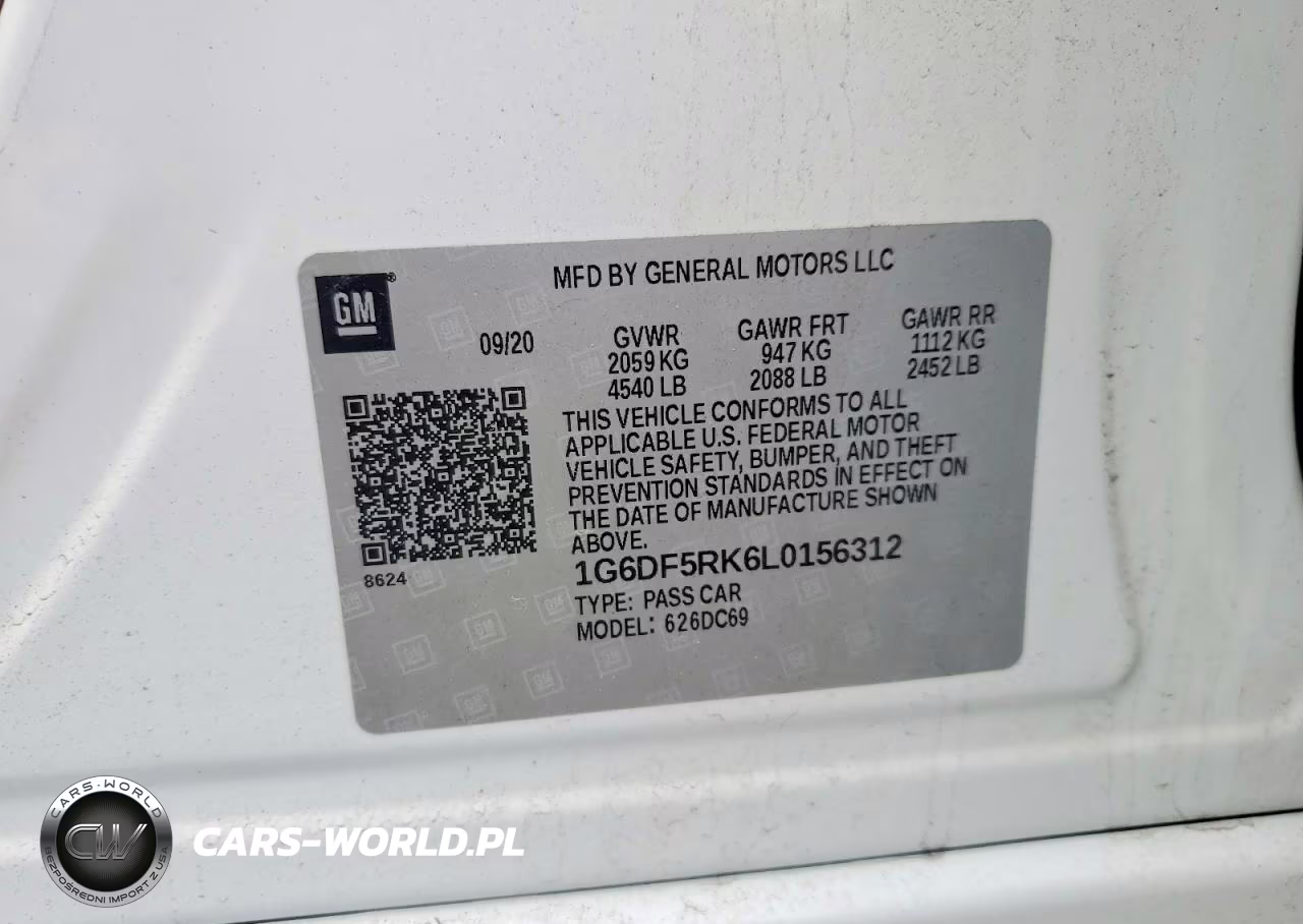 2020 Cadillac Ct4 Premium Luxury VIN:1G6DF5RK6L0156312 - 13