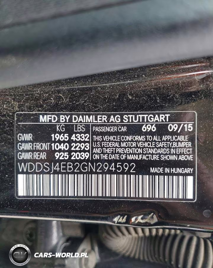2016 Mercedes-Benz Cla 250 VIN:WDDSJ4EB2GN294592 - 12