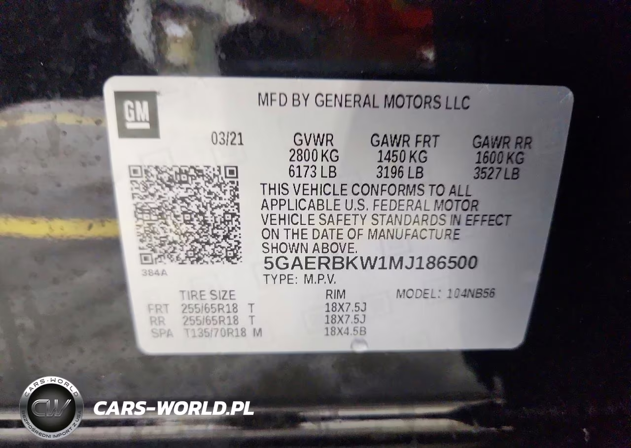 2021 Buick Enclave Essence VIN:5GAERBKW1MJ186500 - 13