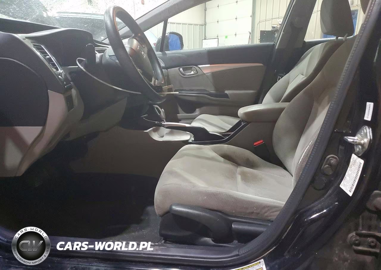 2013 Honda Civic Ex VIN:2HGFB2F85DH512465 - 7