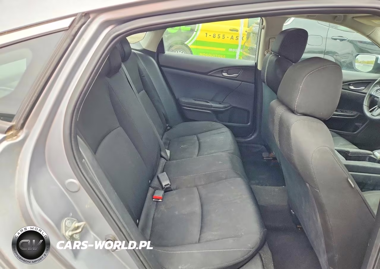 2017 Honda Civic Lx VIN:19XFC2F50HE206535 - 10