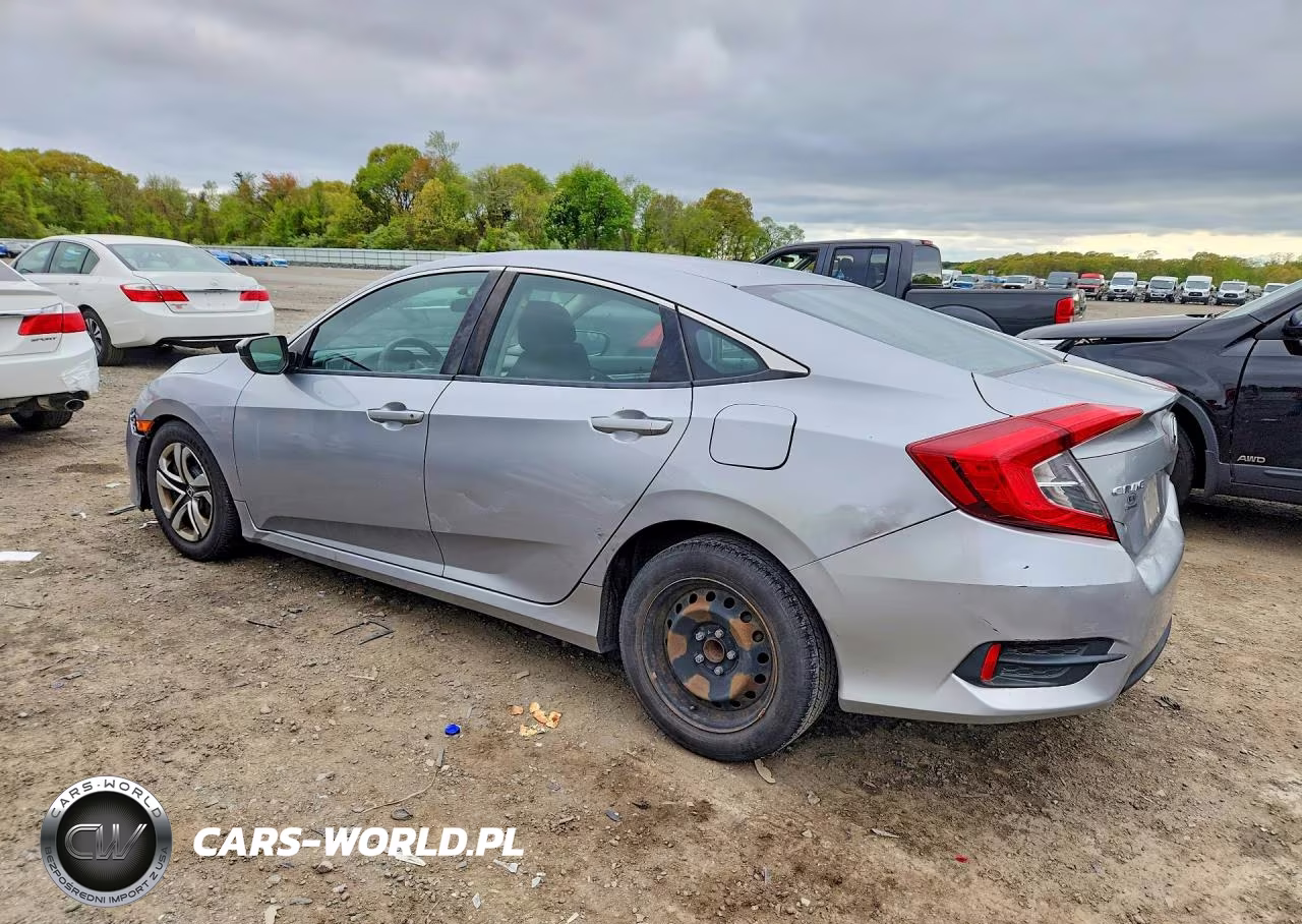 2017 Honda Civic Lx VIN:19XFC2F50HE206535 - 2