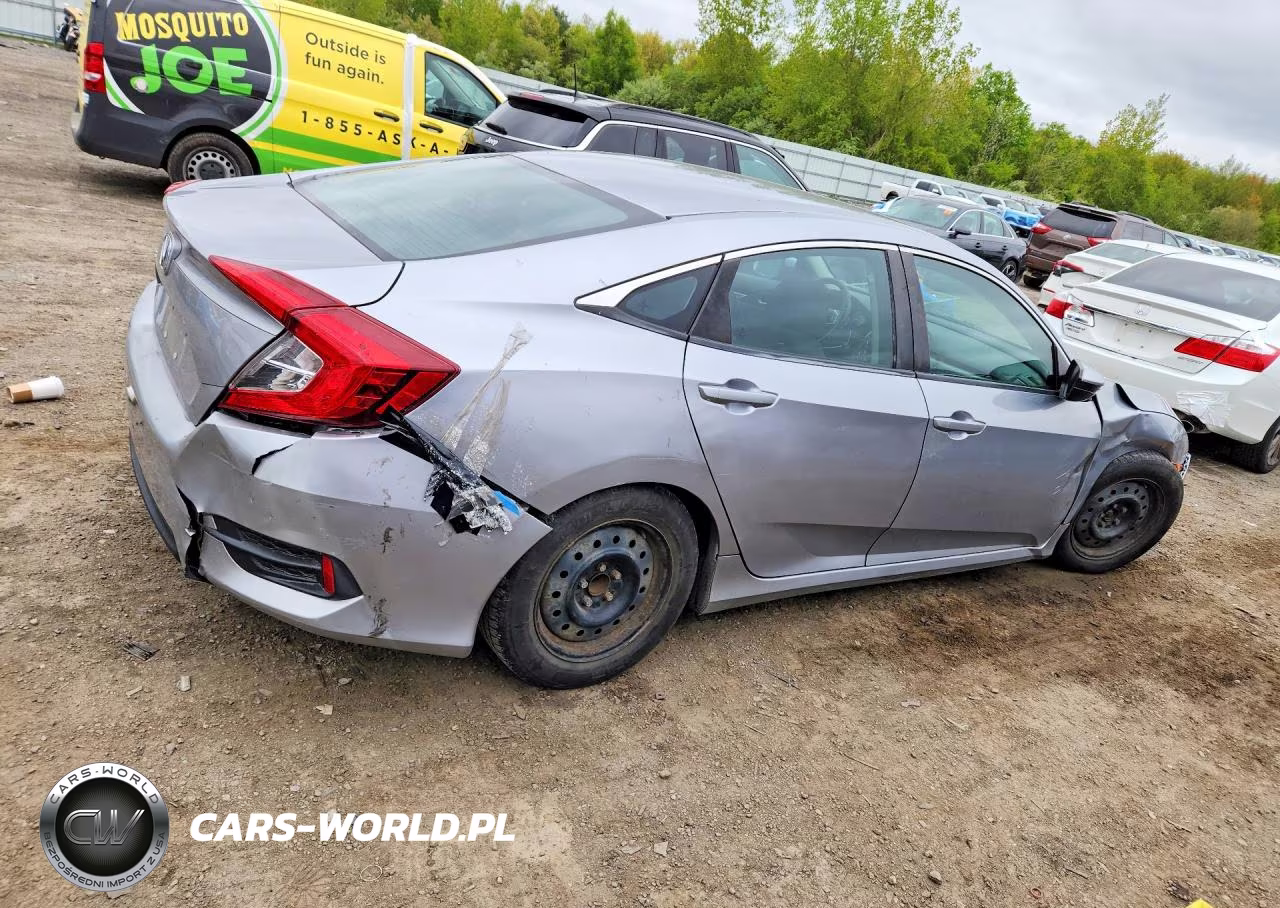 2017 Honda Civic Lx VIN:19XFC2F50HE206535 - 3